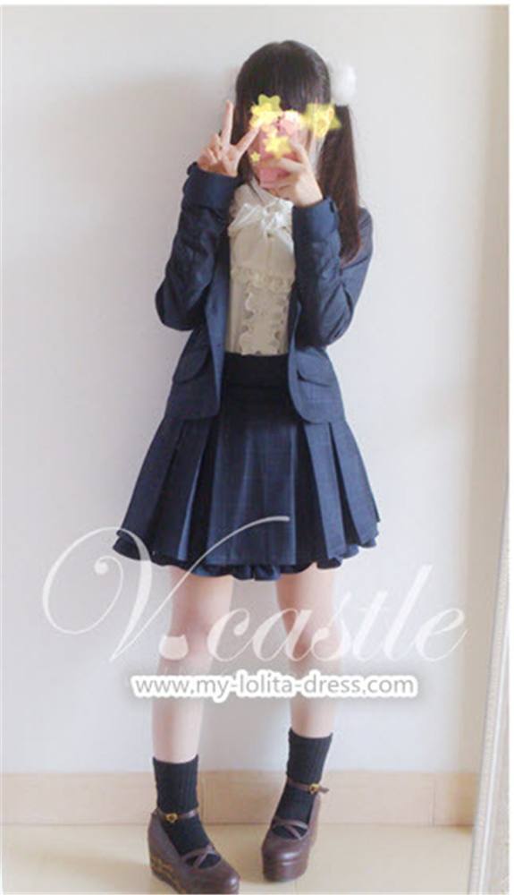Vcastle - Gothic Lolita Long Sleeves Blouse