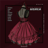 Neverland Lolita ~Wrath * Blood Memoirs~ Gothic Lolita Jumper -Pre-order