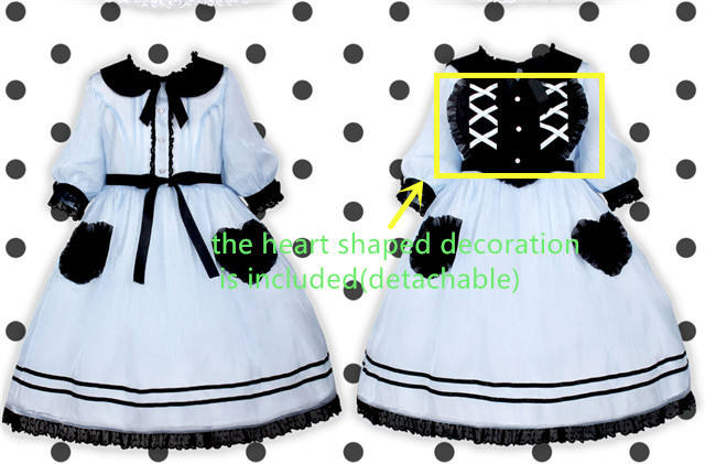 Pumpkin Cat Lolita ~Sweet Toothache~ Lolita OP -Ready made