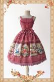 The Fairy Tale~ Classic Lolita Printed JSK Dress -out