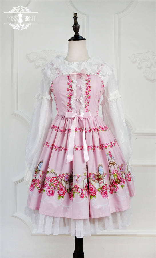 Rose Treasure~ Sweet Lolita Jumper Dailywear Version -Pre-order Closed