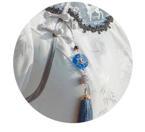 Hole Fairy Guide~ Qi Lolita OP Dress -Ready Made