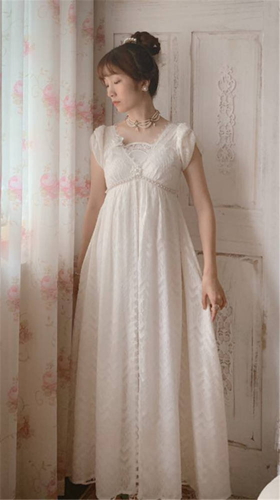 Surfacespell ~MissBennet~ Empire Waist Lolita OP -Custom Tailor Available