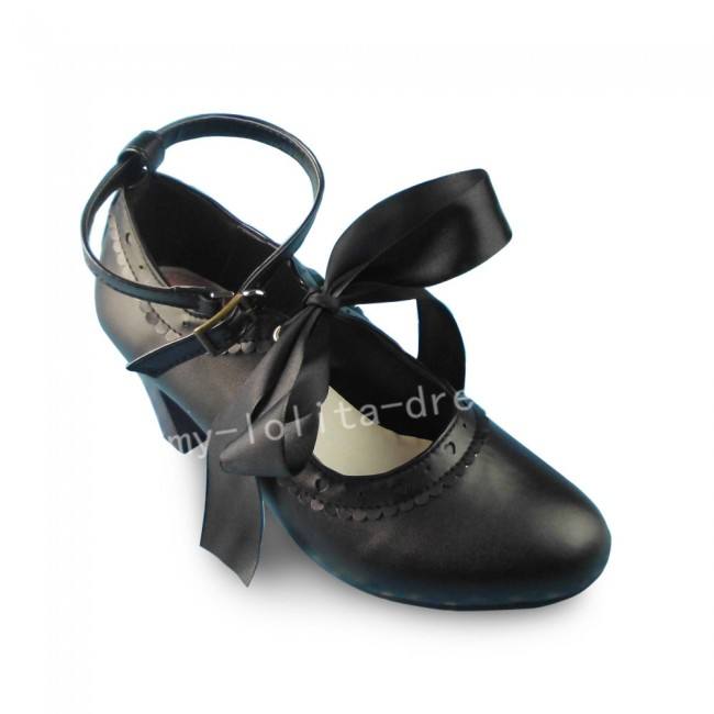 Sweet Red or Wine Lolita Heels Shoes