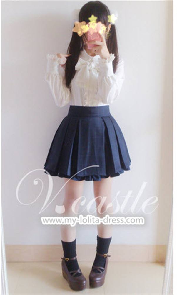 Vcastle - Gothic Lolita Long Sleeves Blouse