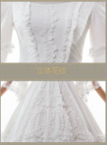 2018 New Aririval Elegant Lolita Hime Sleeves OP Bridal Design