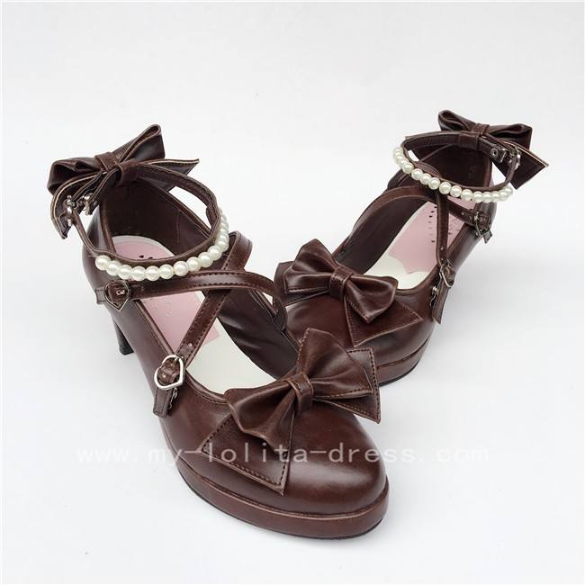 Antaina Tea Party Glitter Lolita Shoes