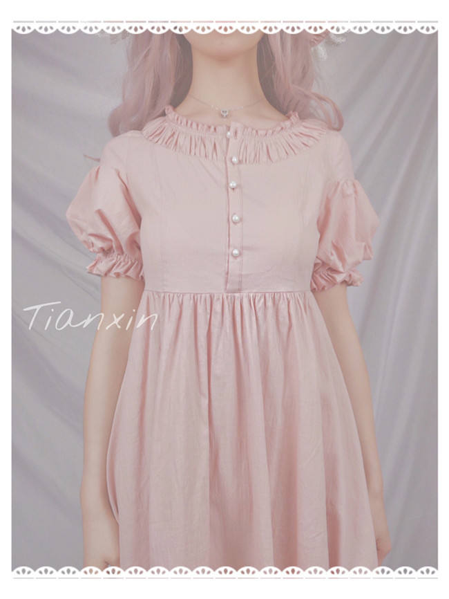 Antique Dolls~ Vintage Lolita OP
