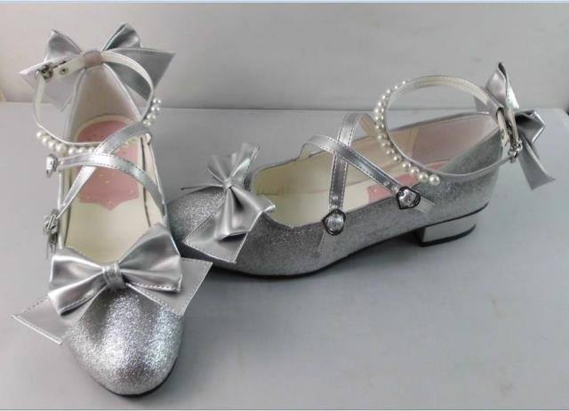 Antaina Tea Party Glitter Lolita Shoes