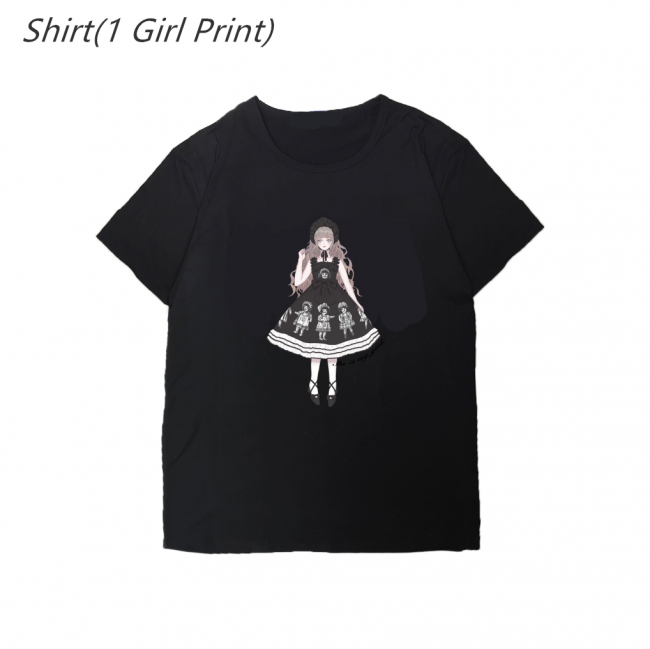 Antique Paper Doll~ Black Lolita JSK Dress -Ready Made