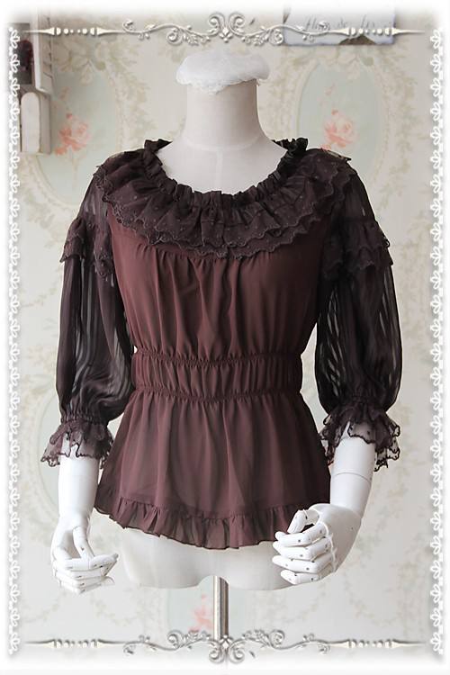 Infanta Sweet Chiffon Lolita Blouse