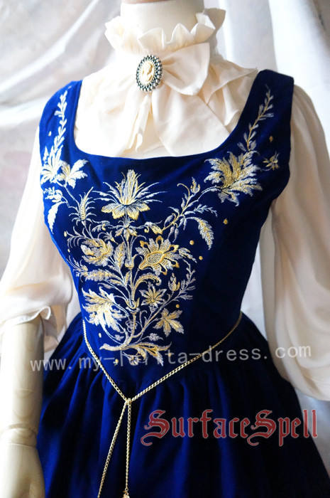 Bourbon Dynasty Series Baroque Embroidery Lolita OP Dress