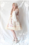 Droplight~ Classic Lolita JSK With Front Open Design -Ready Made