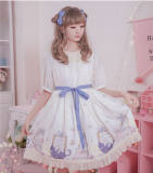 MissCat~ Soft Lolita OP Dress -Ready Made