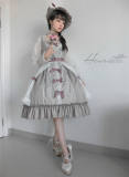 Lily~ Elegant Lolita OP -Pink XXL+ Hat XXL Size -OUT