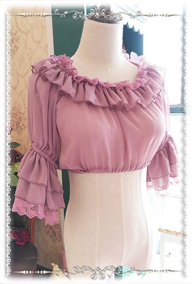 Infanta  -Windsor's afternoon tea- Three-dimensional Relief Lolita JSK + Chiffon Petticoat Set
