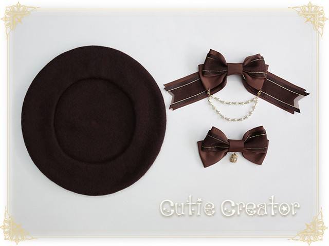 Cutie Creator ~Vasilisa~ Bowknot Lolita Beret