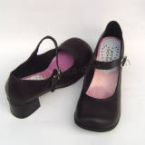 Brown Single Strap Lolita Shoes O