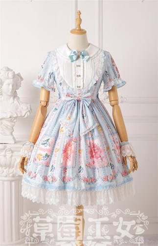 Strawbery Witch ~Blueberry Fruit~ Lolita OP