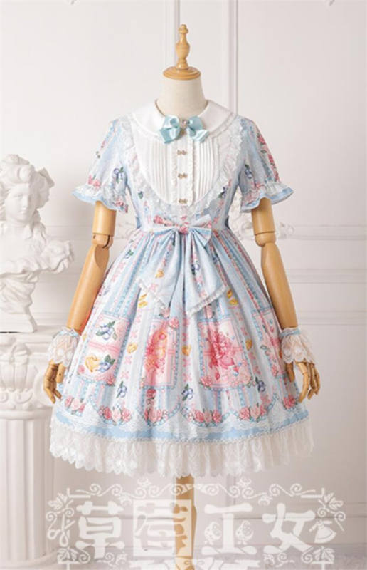 Strawbery Witch ~Blueberry Fruit~ Lolita OP