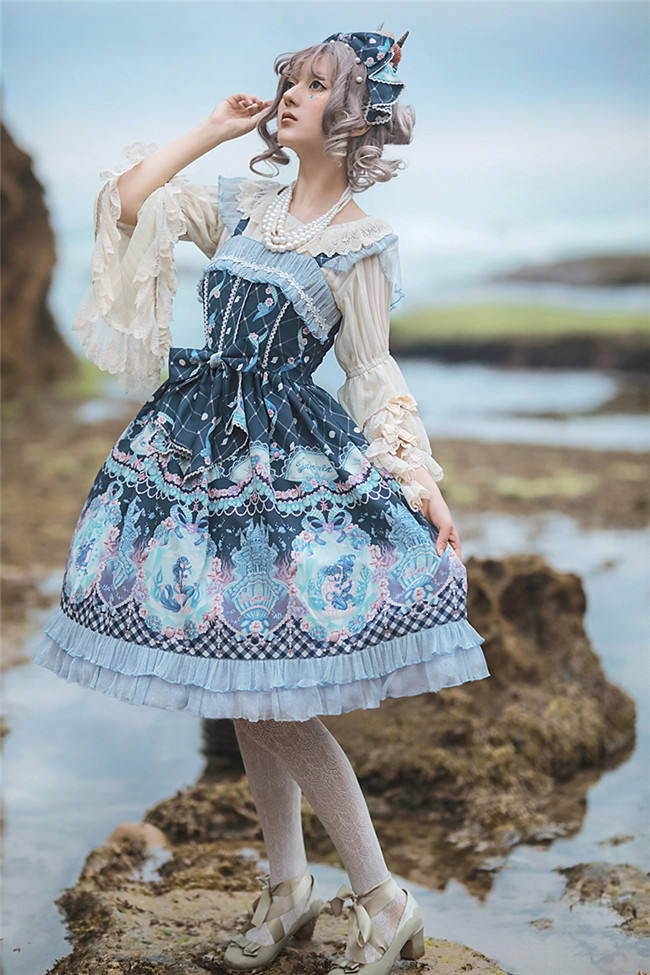 Infanta ~The little mermaid~ Lolita Jumper  -Ready Made