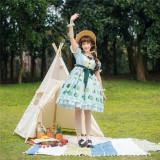 Miss Point ~Avocado Summer Sweet Lolita OP -Pre-order Closed