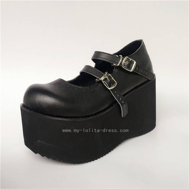 Double Straps Lolita Shoes