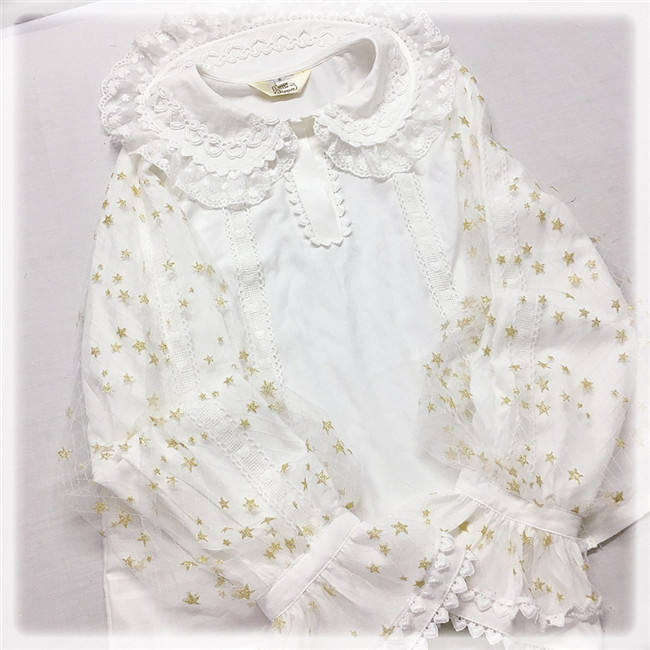 Little Dipper ~Kompeit Sweet Lolita Blouse -Ready Made