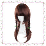 Sweet 55cm Long Red Brown Lolita Wig
