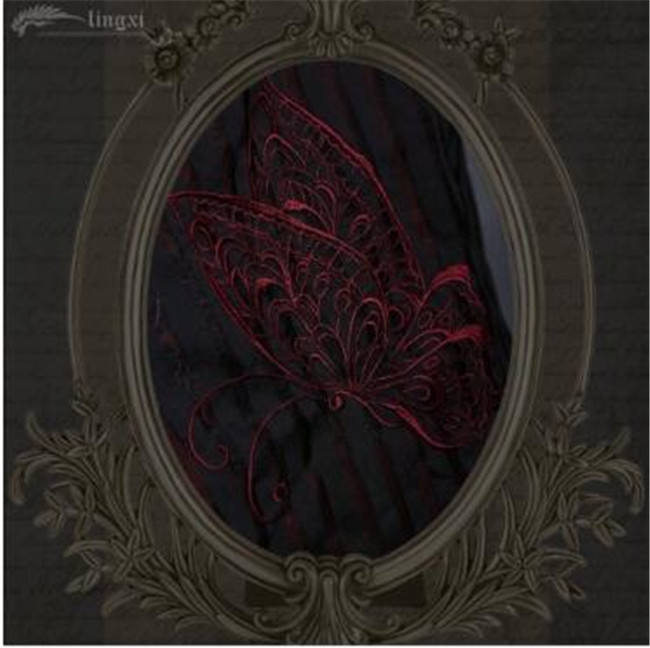 Odile~ Gothic Embroidery Lolita JSK Dress - Pre-order