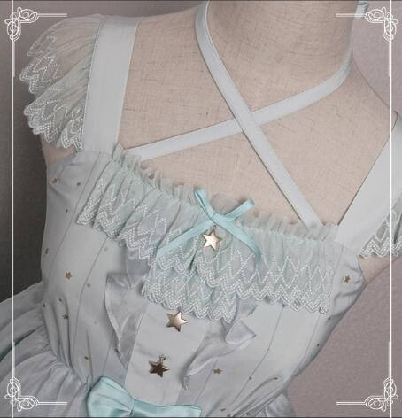 Lost in Sea Blue~ Lolita OP/JSK Short Version/Long Version -Pre-order Closed