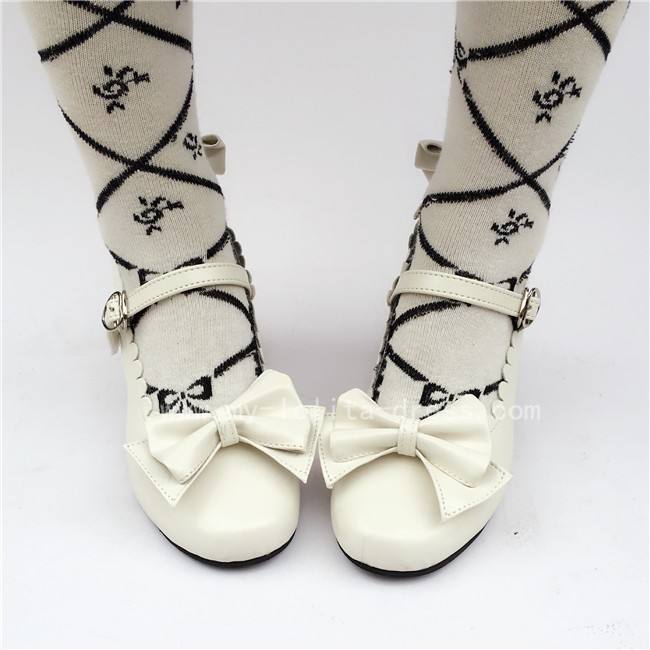 Elegant Bows Lolita Heels Shoes