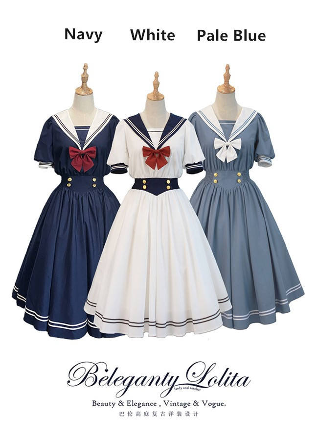 Beleganty Fashion Lolita ~Sea and Wind~ Elegant Lolita OP