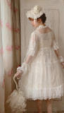 Secret Garden In Midsummer ~Elegant Lolita Bridal Dress -Ready MADE