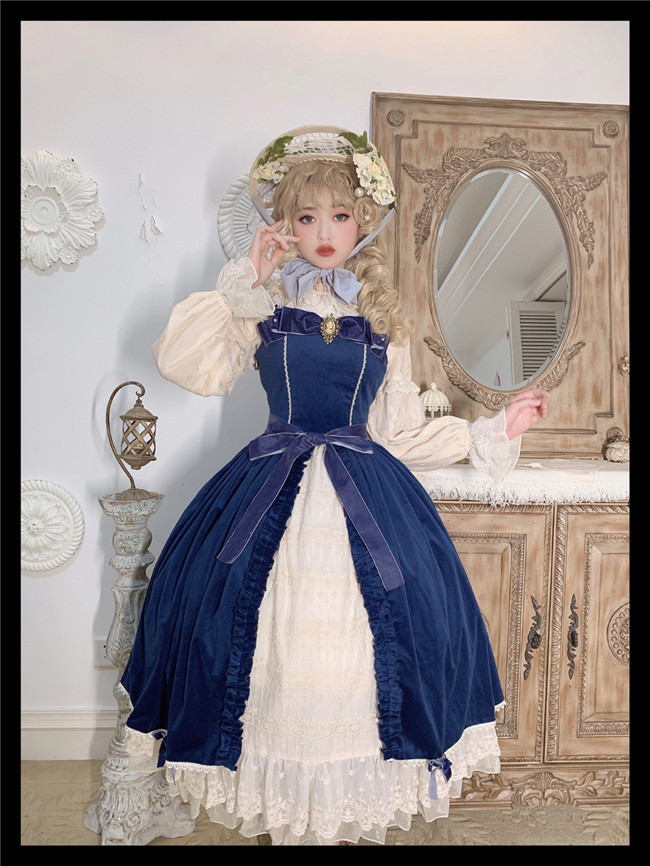 Velvet lolita outlet dress