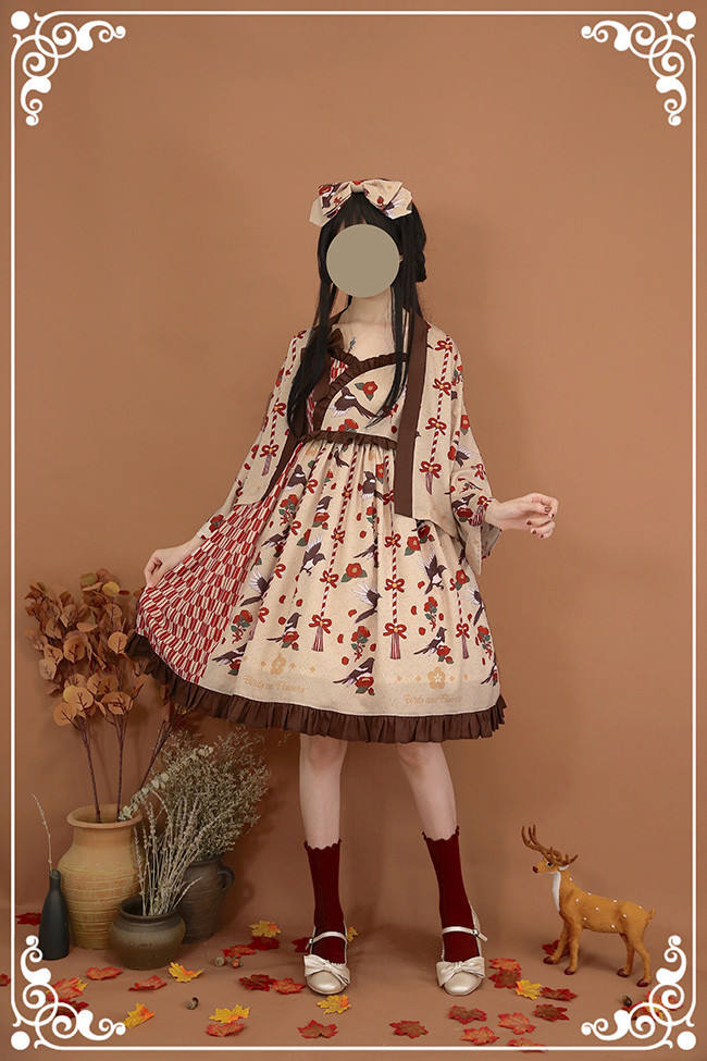 Flower & Birds ~Sweet Lolita Jumper