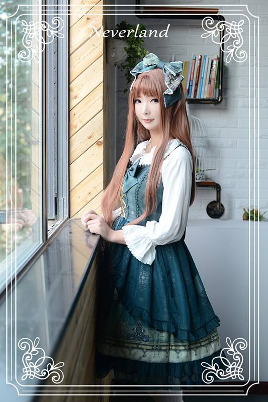 Neverland Lolita ~Arabian Nights~ High Waist Lolita JSK with Pendant