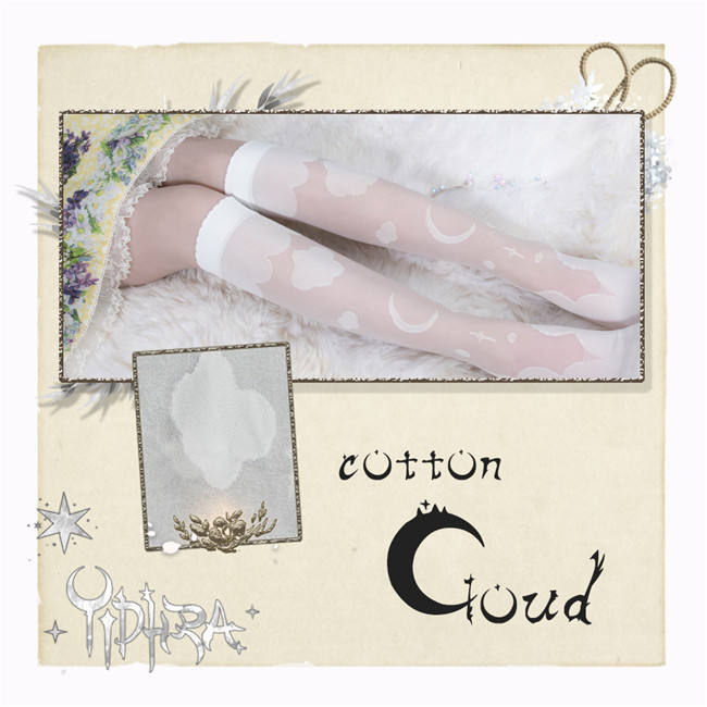 Yidhra Dream The Witch~Cotton Cloud~Lolita Knee-High Socks