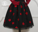 Queen of Hearts~ Winter Embroidery Lolita JSK Dress -out