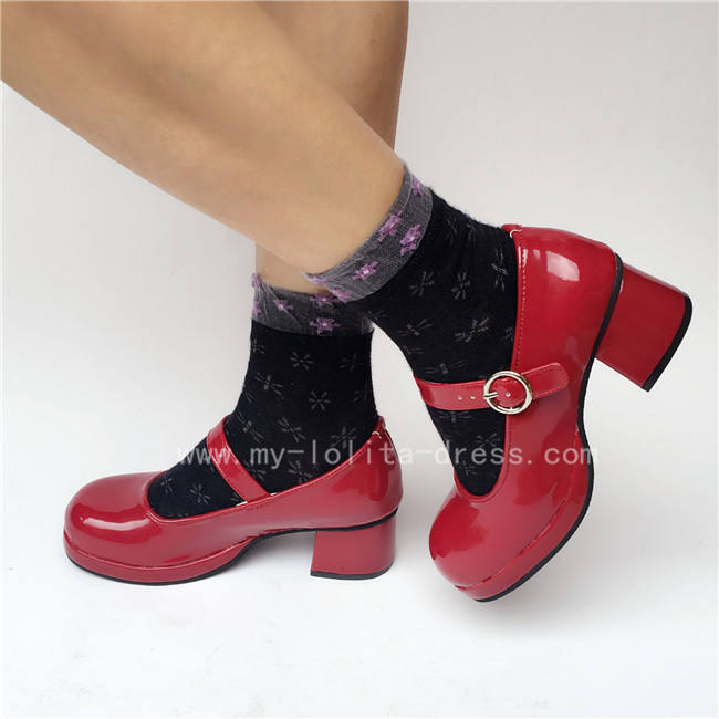 Classic Single Strap Lolita Shoes