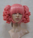 Dark Pink Unicolor Curl Lolita Wig