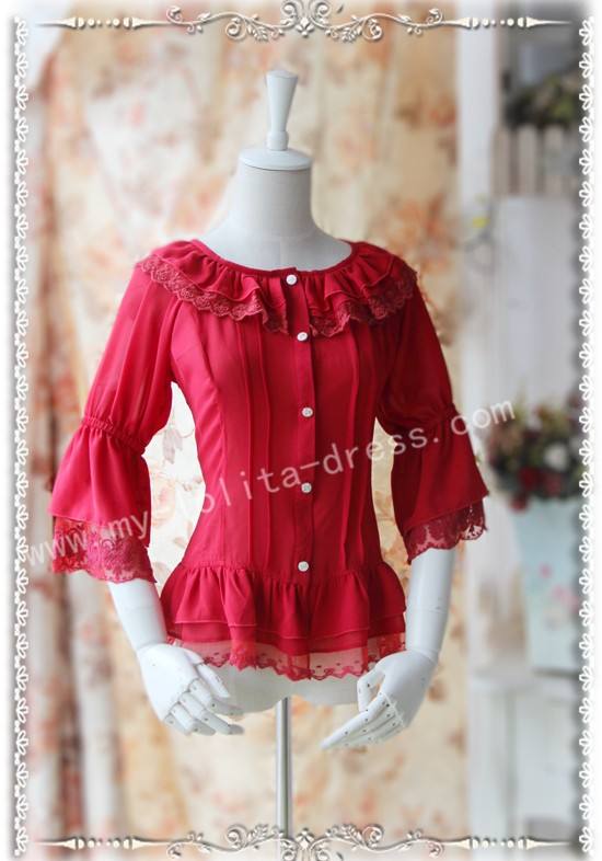 Infanta Fairy Dance Chiffon Lolita Blouse