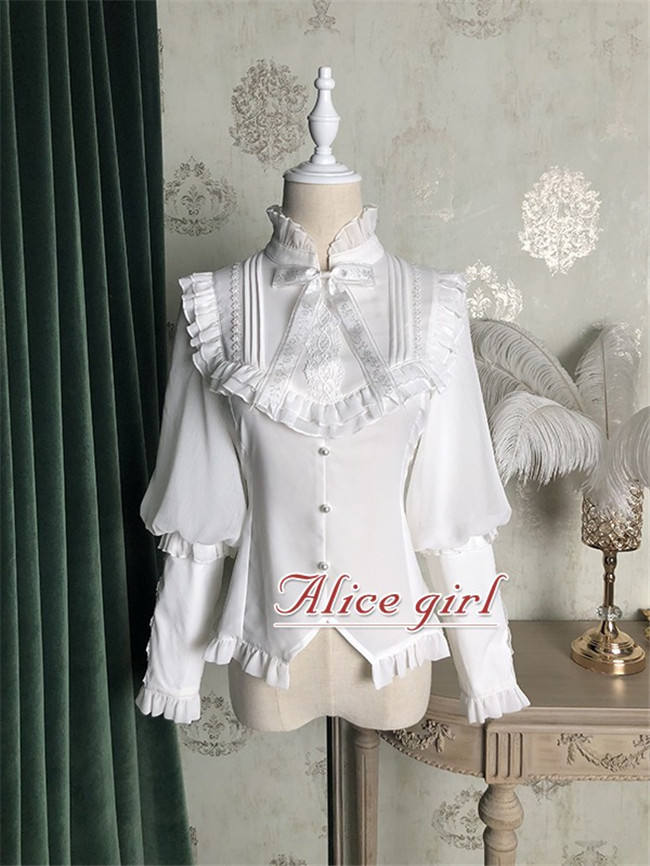 Alice Girl ~Berlin Girl~ Gigot Sleeves Lolita Blouse -Pre-order