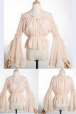 Rock Candy Chiffon Hime Sleeves Inner Lolita Blouse