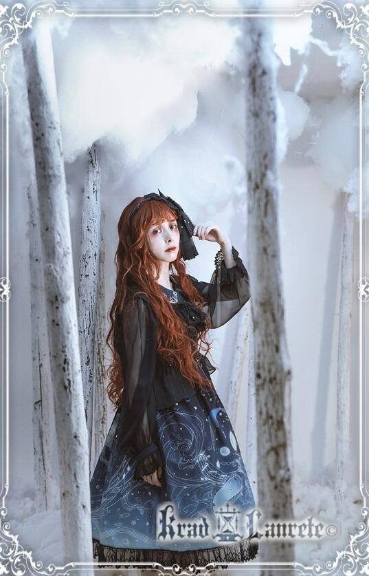 Lost in Sea Blue~ Lolita OP/JSK Short Version/Long Version -Pre-order Closed