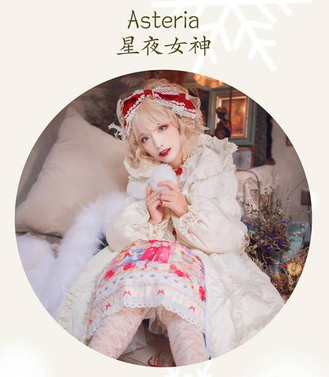 Asterias- the Starry Night Goddess~Down Coat -Pre-order Closed
