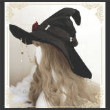 Ruby Rabbit ~Witch Parade~ Velvet Witch Hats for Halloween