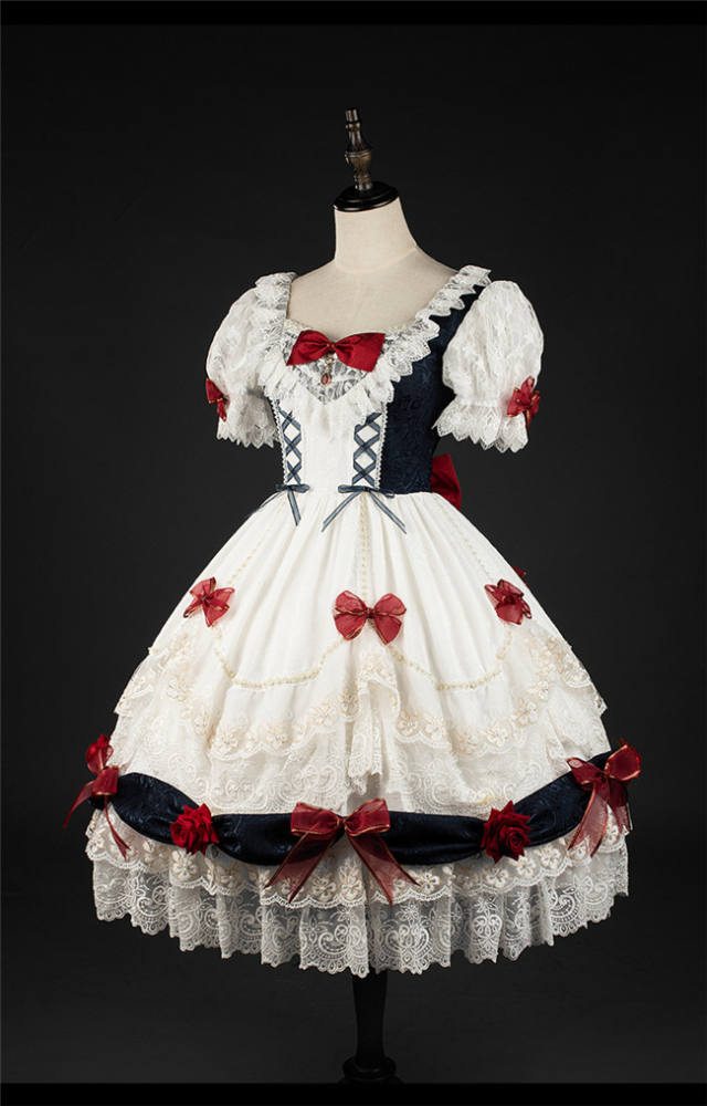 YUPBRO Lolita ~Snow White Lolita OP -Ready MADE