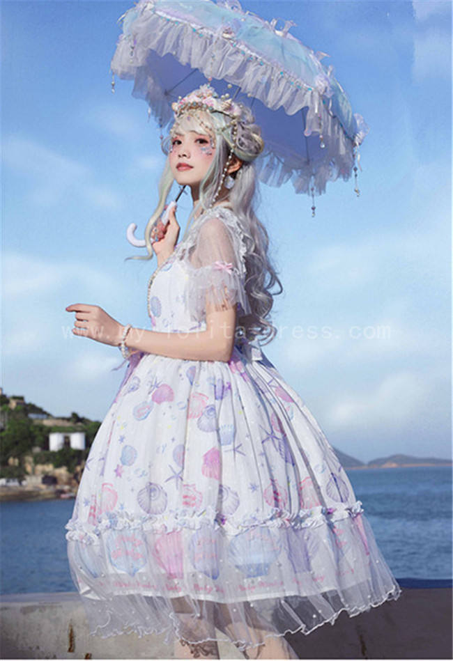 Pinky Winky~Shell Theme Sweet Lolita JSK -Pre-order Closed