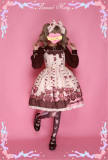 Chocolate Bear- Sweet Lolita Printed JSK Dress New Arrival -out